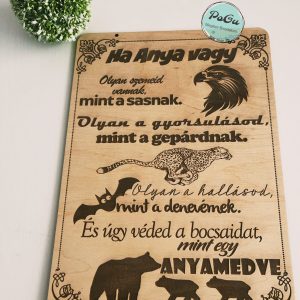 Ha Anya vagy tábla