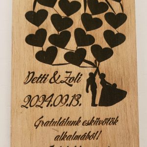 Pénz átadó doboz esküvőre2